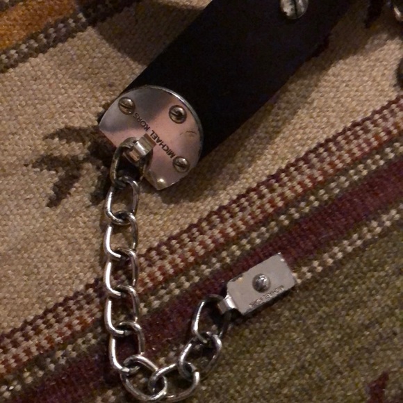 Chic M KORS Leather/Chain Studded belt - Picture 3 of 5